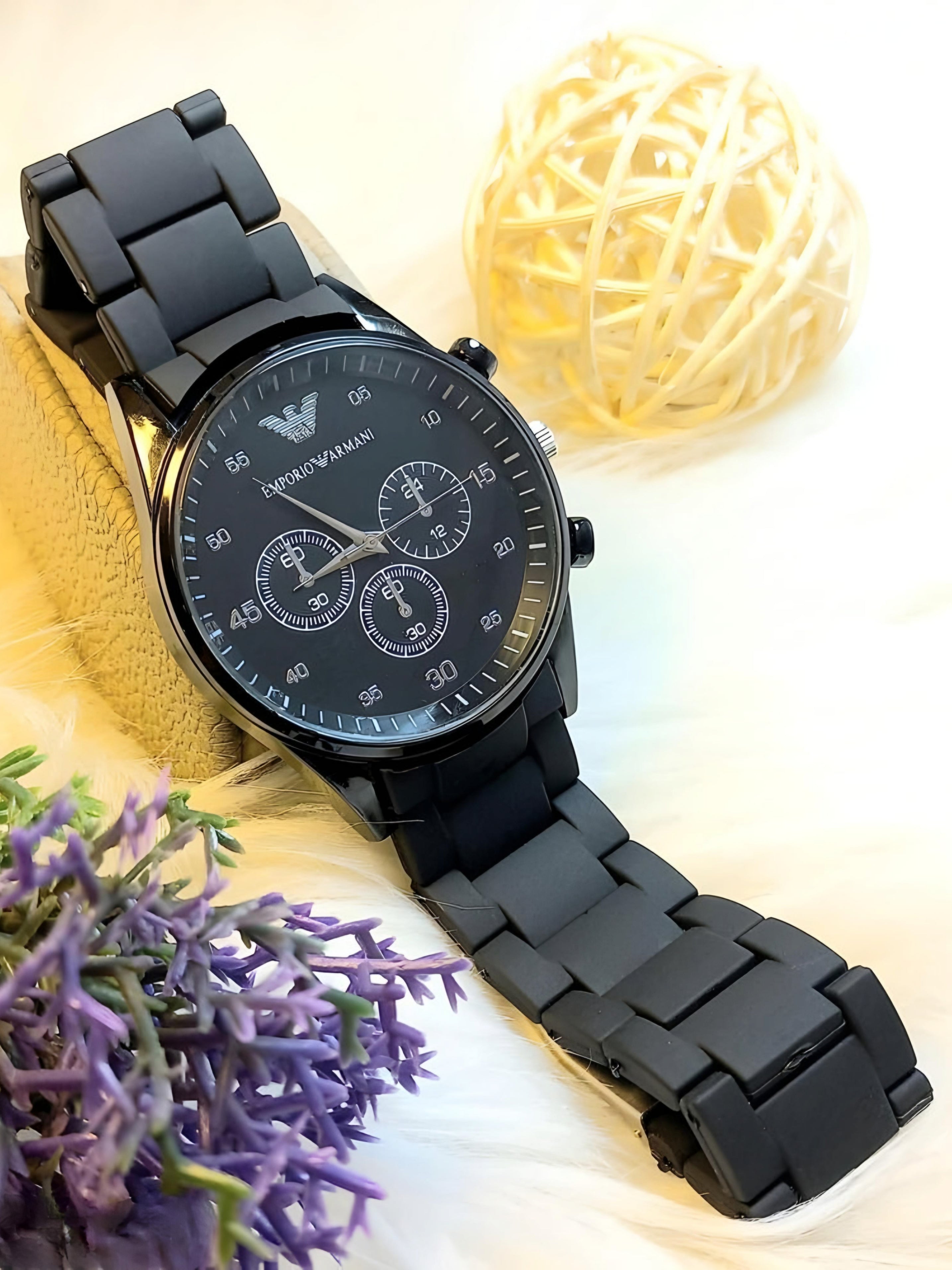 Casual Rubber Straps Watch