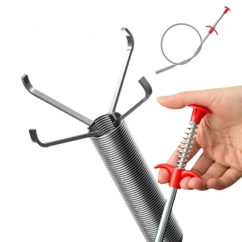 60cm Flexible Drain Unblocker – Hair & Debris Removal Tool