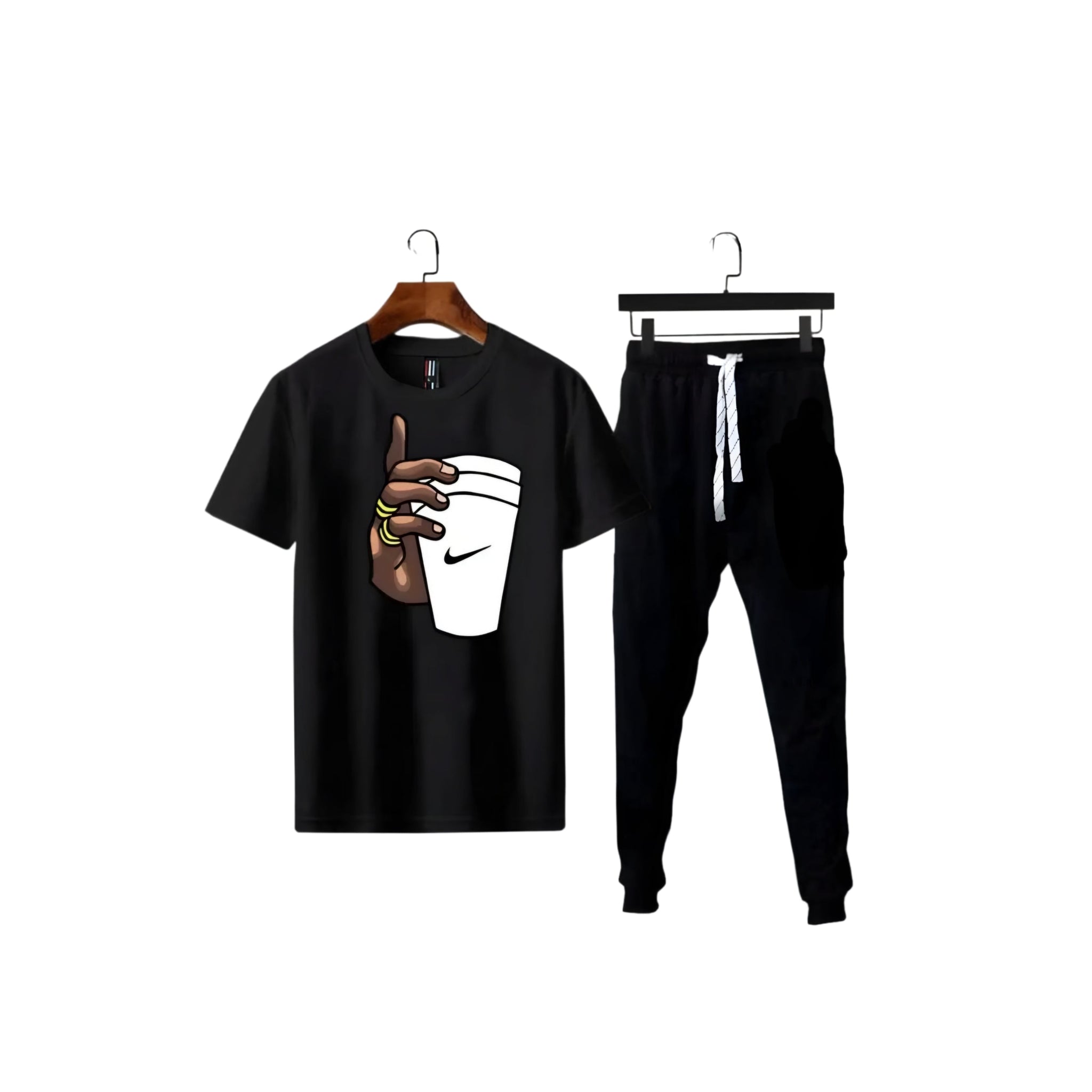 Coffee Cup Logo Track Suit