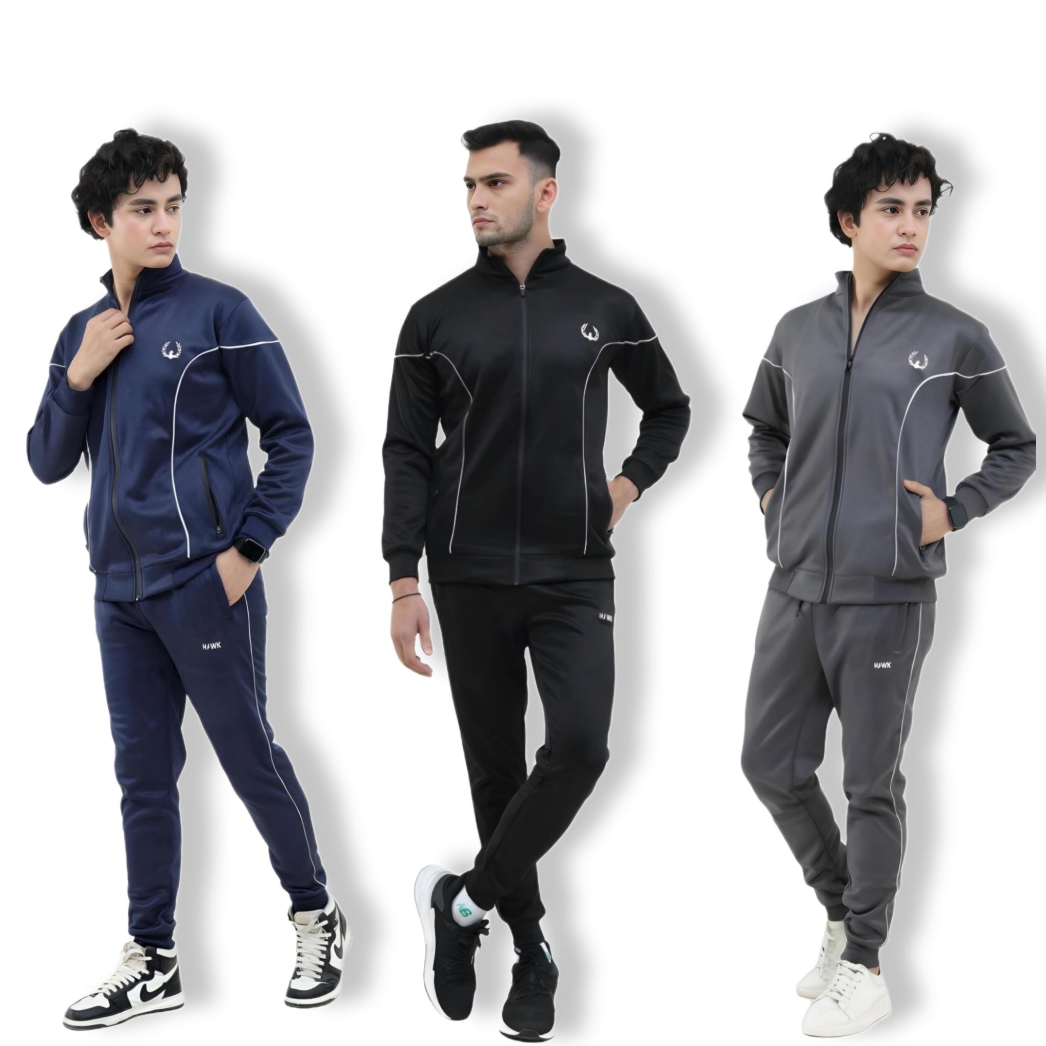 Fabricone Zipper Track Suit (With Hoodie)