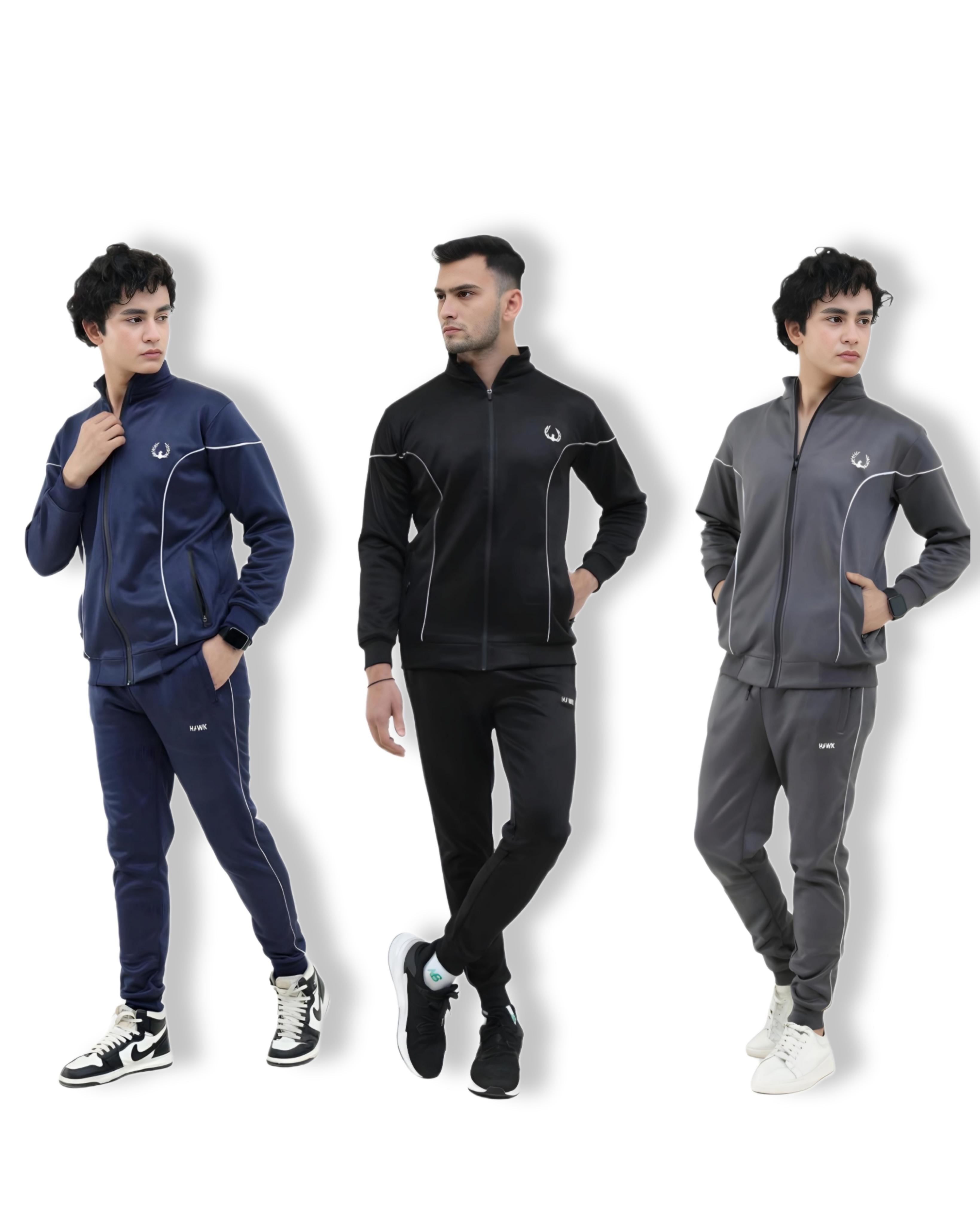 Fabricone Zipper Track Suit (With Hoodie)